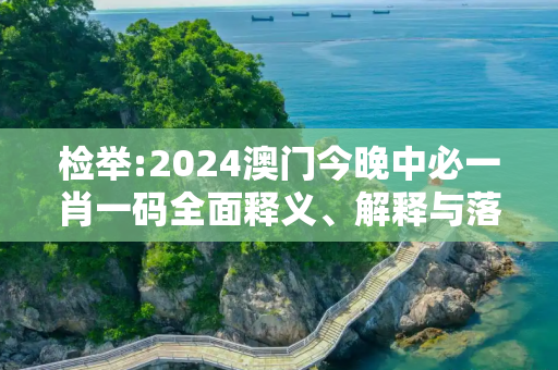 检举:2024澳门今晚中必一肖一码全面释义、解释与落实