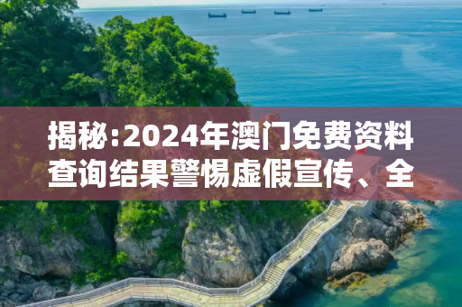揭秘:2024年澳门免费资料查询结果警惕虚假宣传、全面解答与解释