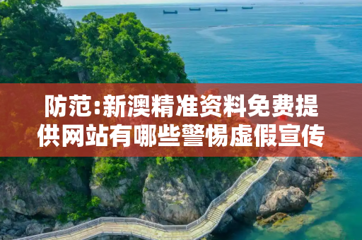 防范:新澳精准资料免费提供网站有哪些警惕虚假宣传-全面释义