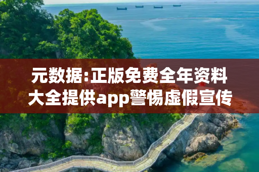元数据:正版免费全年资料大全提供app警惕虚假宣传-全面释义