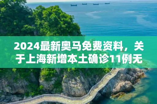 2024最新奥马免费资料，关于上海新增本土确诊11例无症状64例的信息