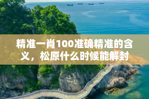 精准一肖100准确精准的含义，松原什么时候能解封