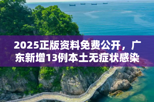 2025正版资料免费公开，广东新增13例本土无症状感染者