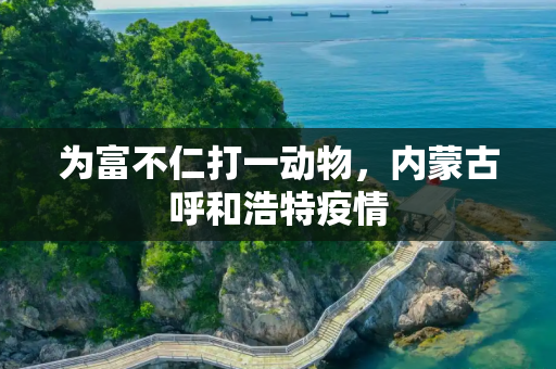 为富不仁打一动物，内蒙古呼和浩特疫情