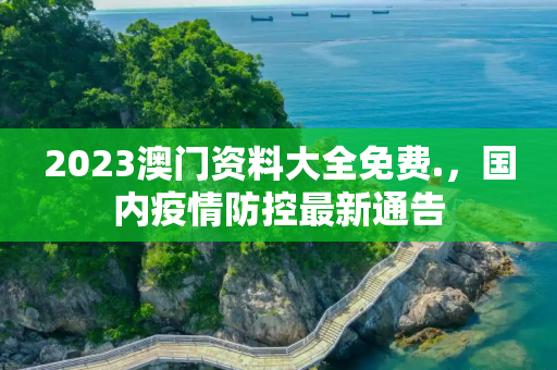 2023澳门资料大全免费.，国内疫情防控最新通告