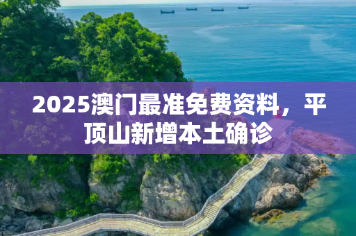2025澳门最准免费资料，平顶山新增本土确诊