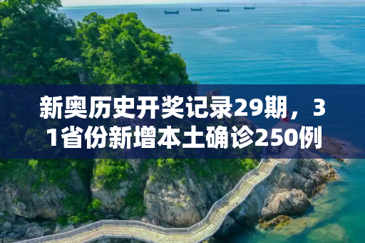 新奥历史开奖记录29期，31省份新增本土确诊250例