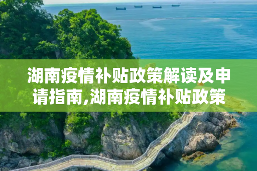 湖南疫情补贴政策解读及申请指南,湖南疫情补贴政策解读及申请指南