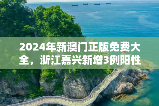 2024年新澳门正版免费大全，浙江嘉兴新增3例阳性感染者