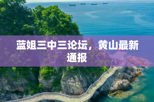 蓝姐三中三论坛，黄山最新通报