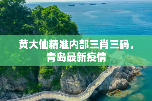 黄大仙精准内部三肖三码，青岛最新疫情