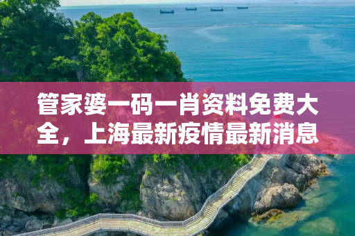 管家婆一码一肖资料免费大全，上海最新疫情最新消息