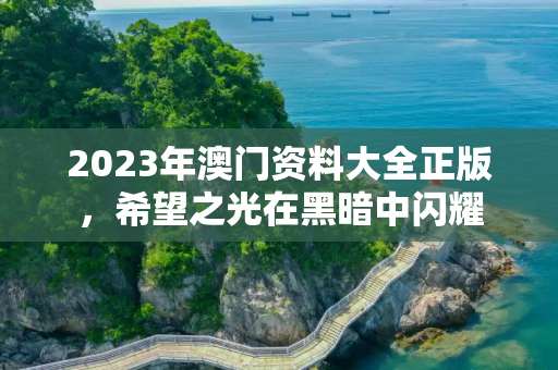2023年澳门资料大全正版，希望之光在黑暗中闪耀