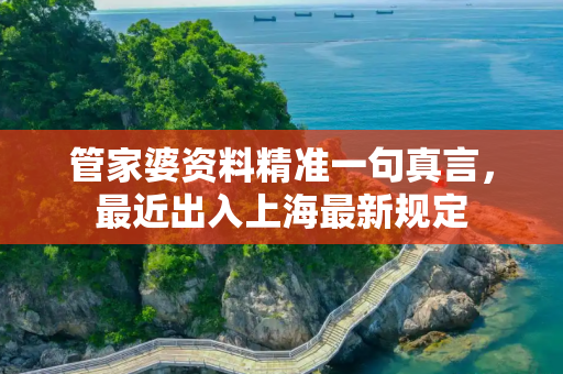 管家婆资料精准一句真言，最近出入上海最新规定