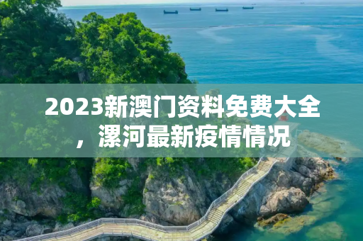 2023新澳门资料免费大全，漯河最新疫情情况