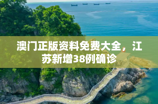 澳门正版资料免费大全，江苏新增38例确诊