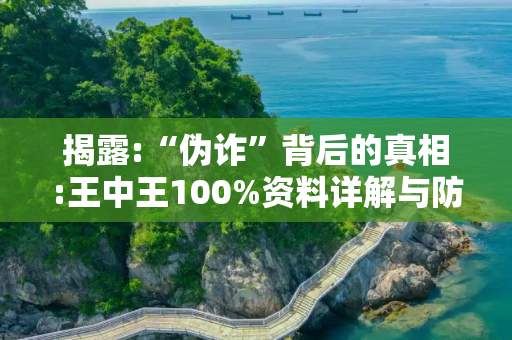 揭露:“伪诈”背后的真相:王中王100%资料详解与防范策略