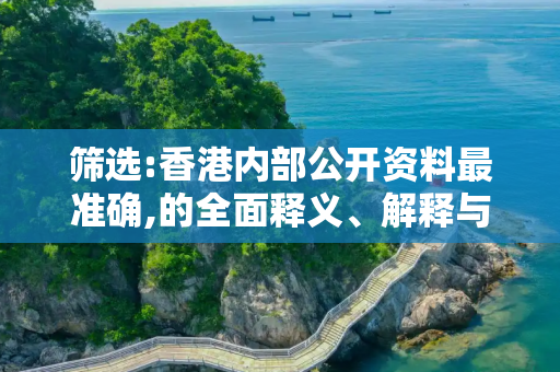 筛选:香港内部公开资料最准确,的全面释义、解释与落实