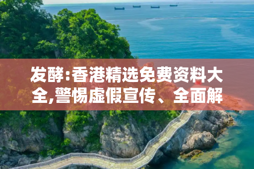 发酵:香港精选免费资料大全,警惕虚假宣传、全面解答与解释
