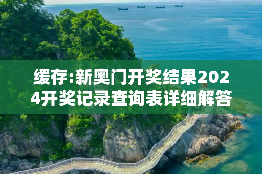 缓存:新奥门开奖结果2024开奖记录查询表详细解答、解释与落实