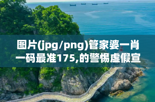 图片(jpg/png)管家婆一肖一码最准175,的警惕虚假宣传