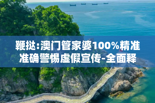 鞭挞:澳门管家婆100%精准准确警惕虚假宣传-全面释义、解释与落实