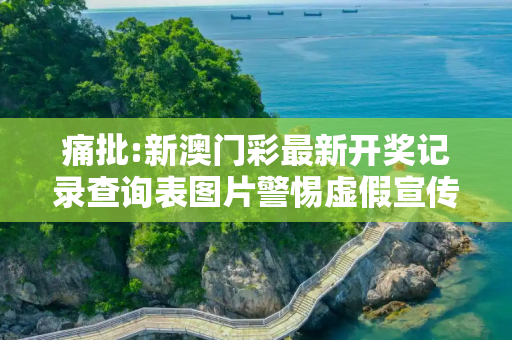 痛批:新澳门彩最新开奖记录查询表图片警惕虚假宣传、全面解答与解释