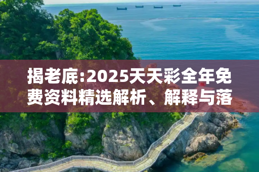 揭老底:2025天天彩全年免费资料精选解析、解释与落实