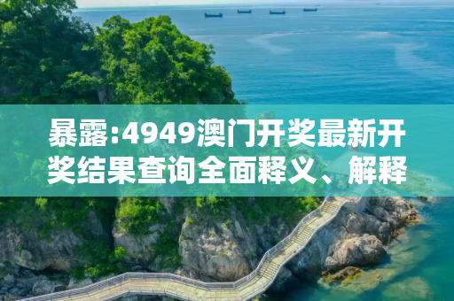 暴露:4949澳门开奖最新开奖结果查询全面释义、解释与落实