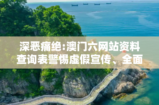 深恶痛绝:澳门六网站资料查询表警惕虚假宣传、全面解答与解释