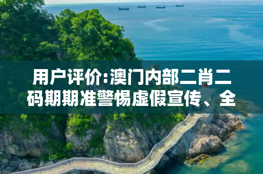 用户评价:澳门内部二肖二码期期准警惕虚假宣传、全面解答与解释