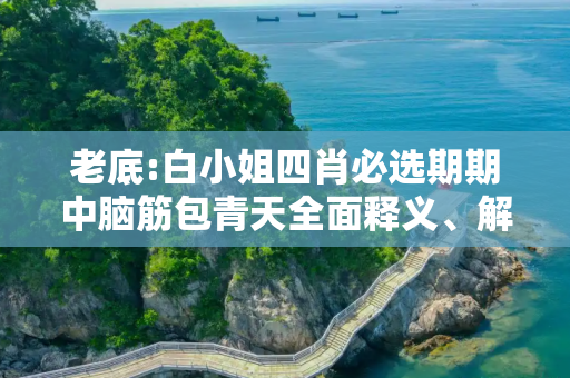 老底:白小姐四肖必选期期中脑筋包青天全面释义、解释与落实
