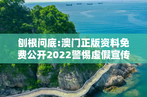 刨根问底:澳门正版资料免费公开2022警惕虚假宣传、全面解答