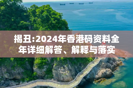 揭丑:2024年香港码资料全年详细解答、解释与落实