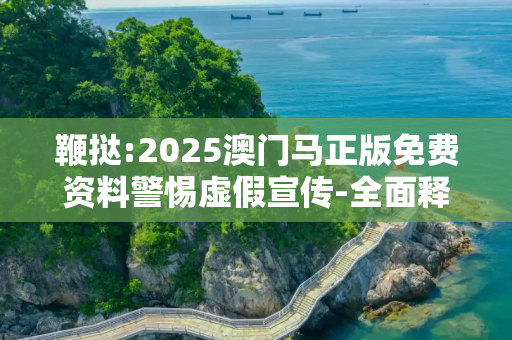 鞭挞:2025澳门马正版免费资料警惕虚假宣传-全面释义、解释与落实