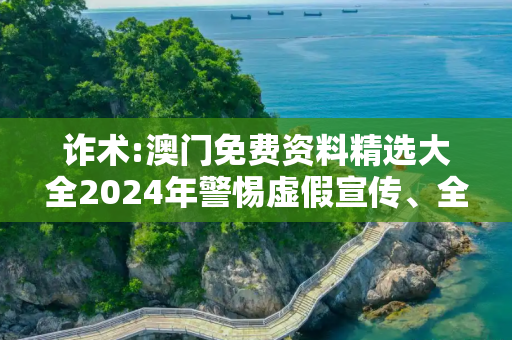 诈术:澳门免费资料精选大全2024年警惕虚假宣传、全面解答与解释