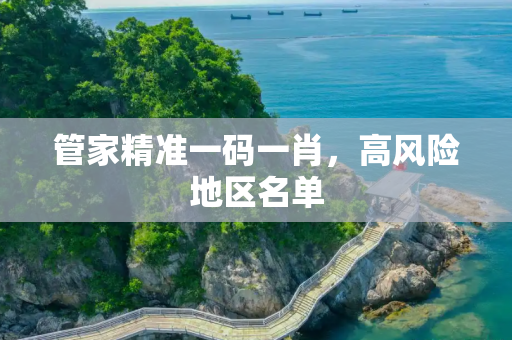 管家精准一码一肖，高风险地区名单