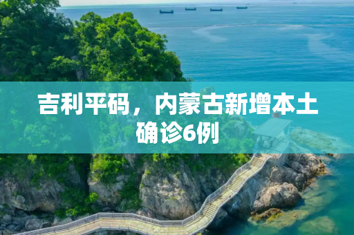 吉利平码，内蒙古新增本土确诊6例