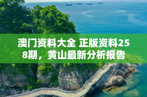 澳门资料大全 正版资料258期，黄山最新分析报告