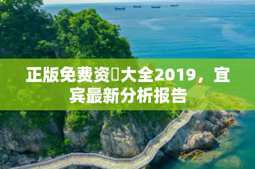 正版免费资枓大全2019，宜宾最新分析报告