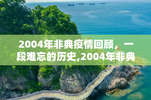 2004年非典疫情回顾，一段难忘的历史,2004年非典疫情回顾